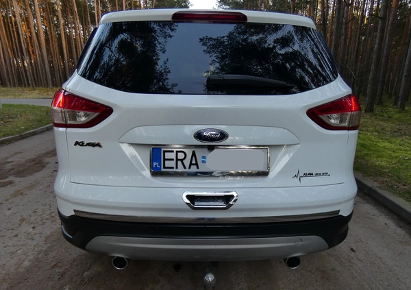 Ford Kuga cena 45900 przebieg: 227000, rok produkcji 2013 z Radomsko małe 407